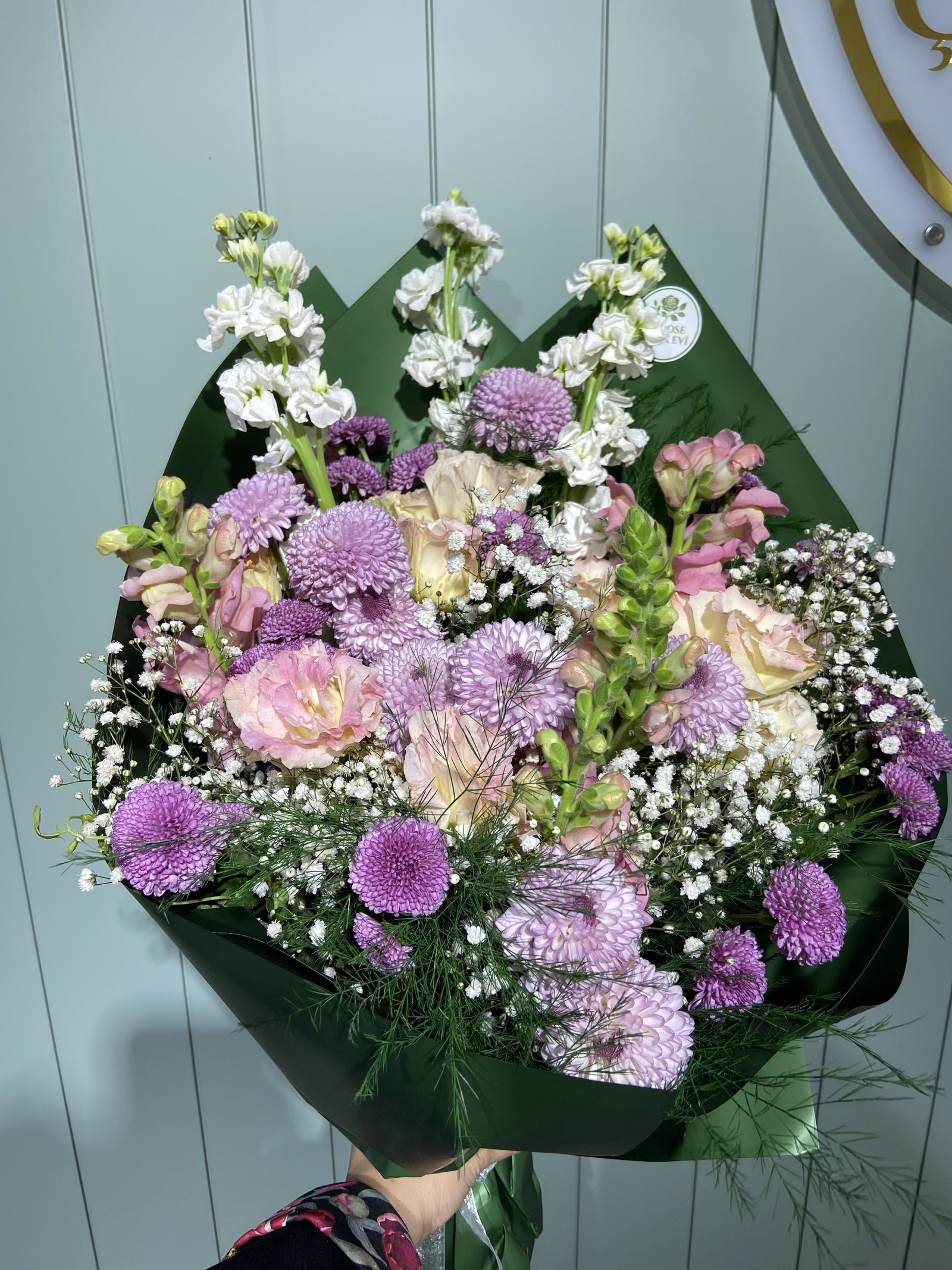 Özel çiçekler buketi 