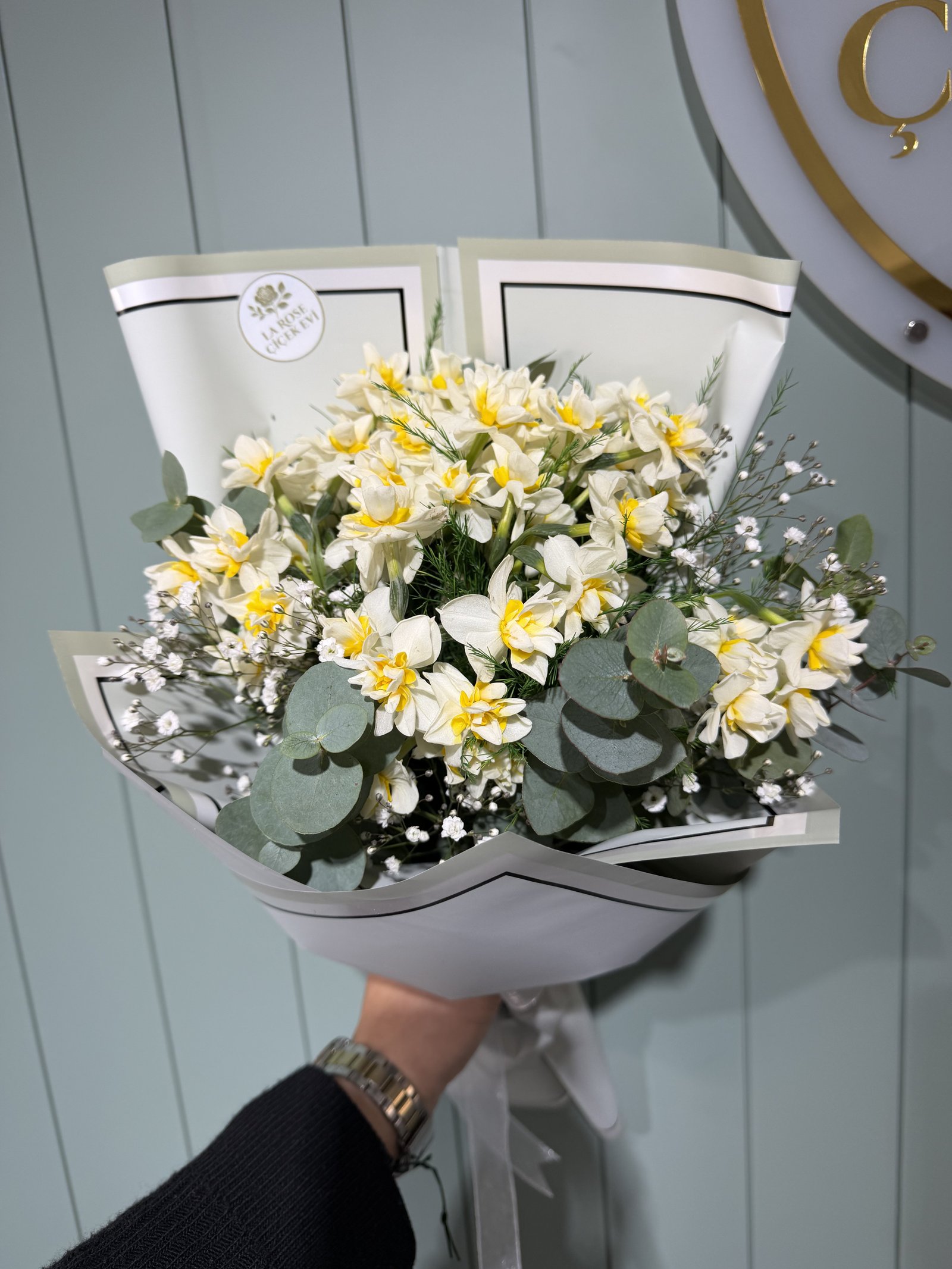 Nergis buketi  -10 Dal- 