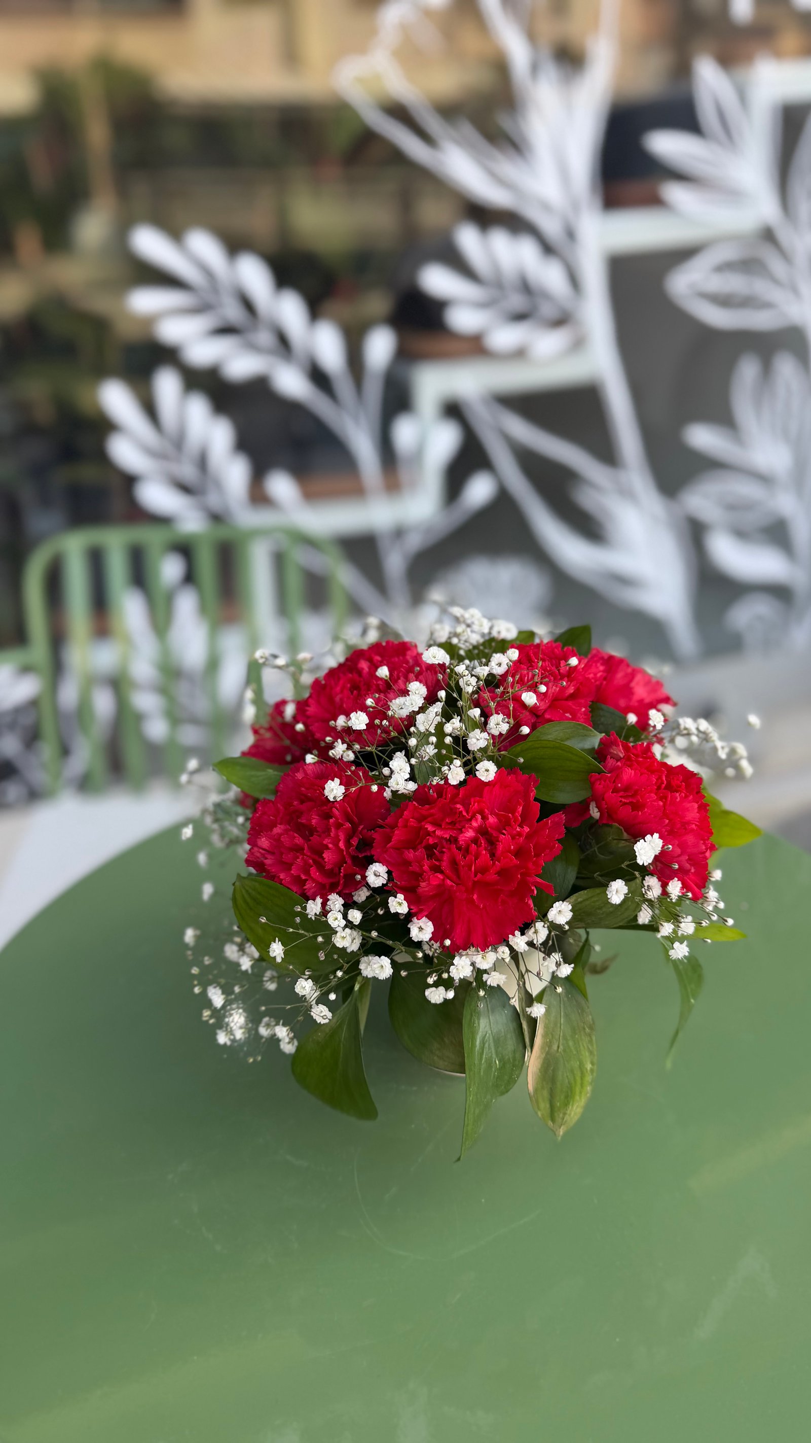 Kırmızı Karanfil Aranjmanı