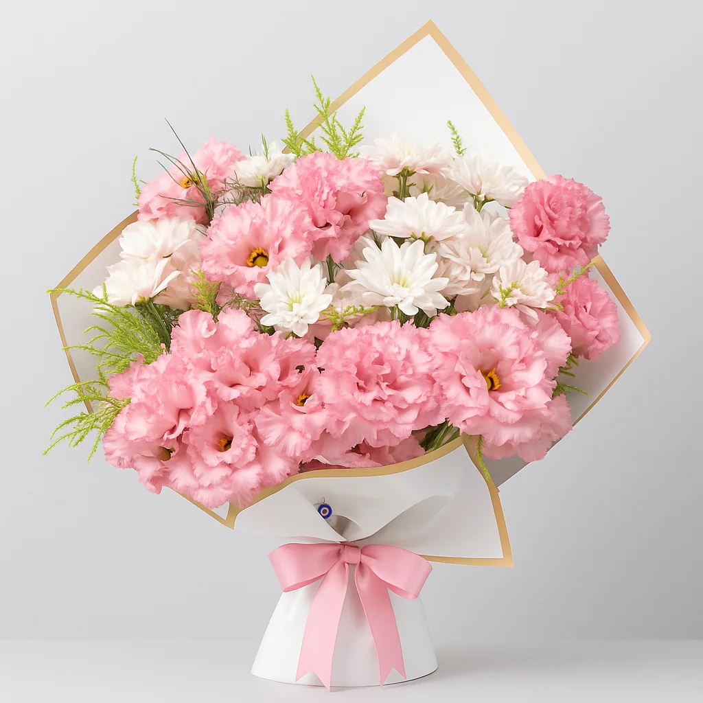 Lisyantus ve Papatya Buketi